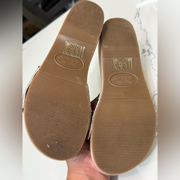 Ganni X Dr. Scholl’s Original Clog sandals Floral Beet Red US 6 - Picture 5 of 5